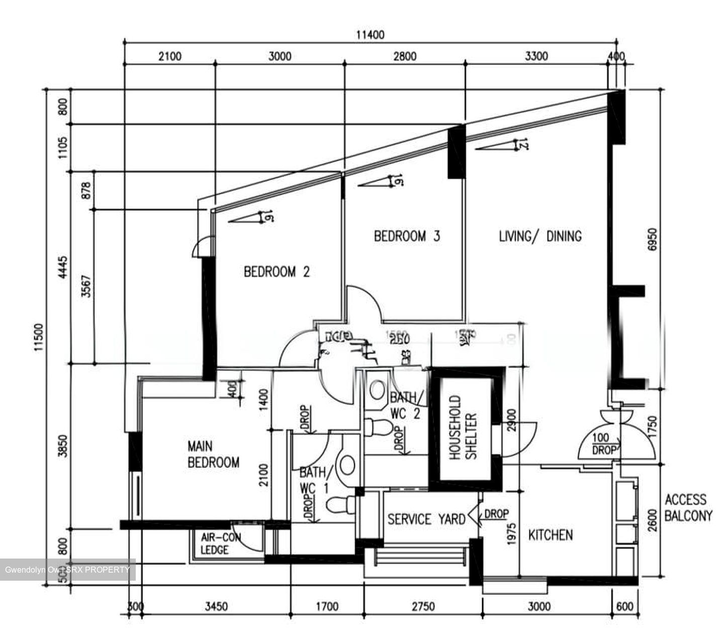 Blk 272D Atrina (Sengkang), HDB 4 Rooms #554140461